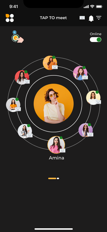 TAP App Radar Screen